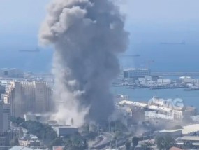伊朗导弹再次击中海法